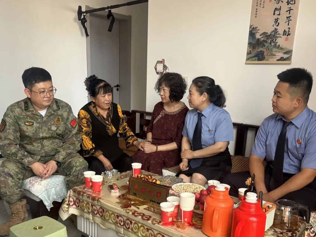 检爱·清益｜挂牌送荣光 检察暖军心——永清县人民检察院联合县退役军人事务局为新兵家庭悬挂光荣牌